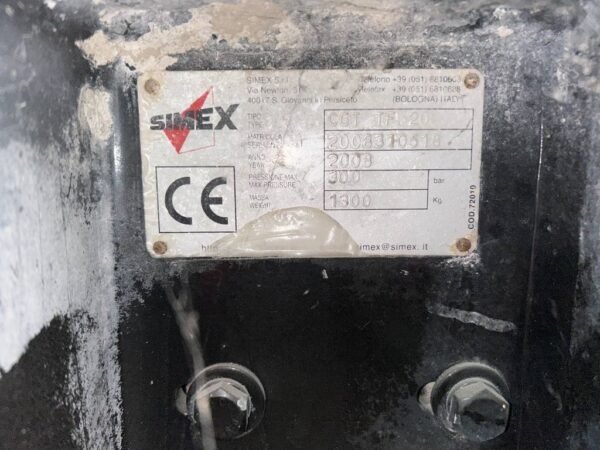 2008 Simex CGT TF 20 Undergroundequipmentother â€” Machinery Depot Pro