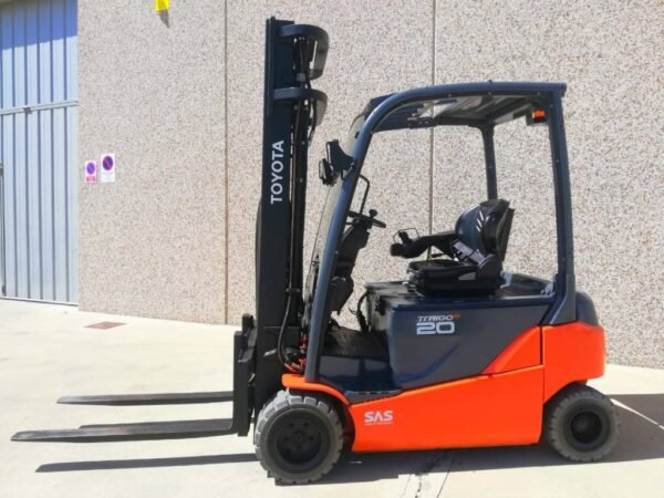 toyota-8fbm20t-bateria-nueva0cbe7e9e.jpg 2017 Toyota 8FBM20T Electric Forklift Trucks — Machinery Depot Pro