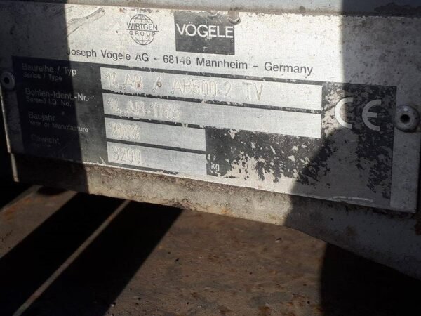 vogele-s-1800-2b1fbc598.jpg 2007 Vögele S 1800-2 Asphalt Pavers — Machinery Depot Pro