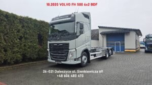 2020 Volvo FH 500 6x2 BDF Trucks — Machinery Depot Pro