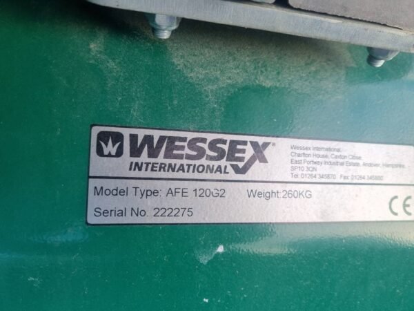 2022 Wessex AFE120 Mountedandtrailedmowers â€” Machinery Depot Pro