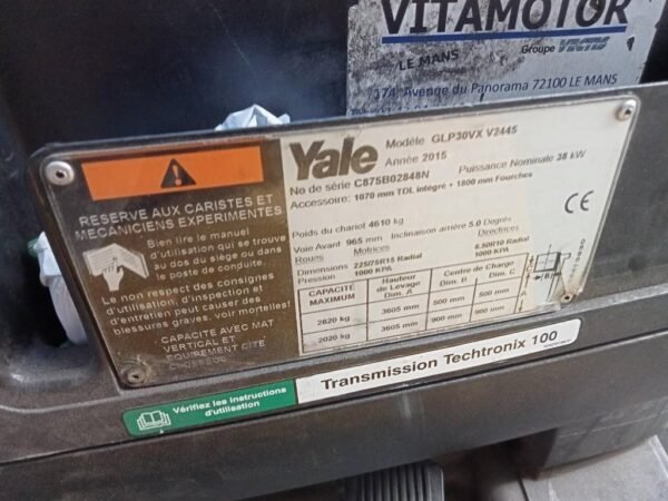 2015 Yale GLP30 Lpgtrucks — Machinery Depot Pro